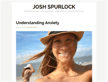 Tablet Screenshot of joshspurlock.com